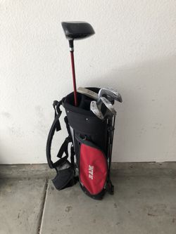 Golf Clubs And Bag