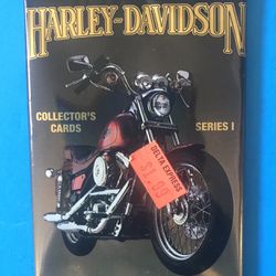 Brand new original sealed 1 pack of Harley Davidson Collectors Cards Series 1