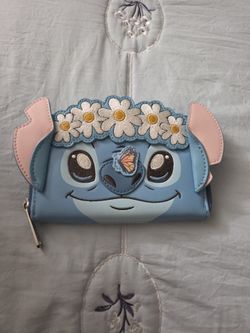 Loungefly Disney Stitch Floral Wallet