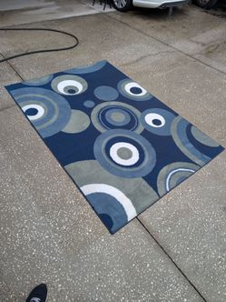 Avalon P Rug 160 x 220 cm Blue