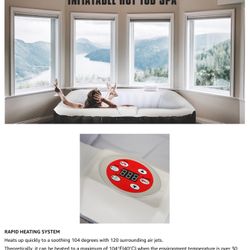 Inflatable Spa Hot Tub 
