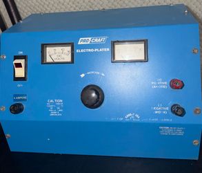 Electro plating machine.