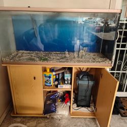 90 Gallon Fish Tank Complete Set Up