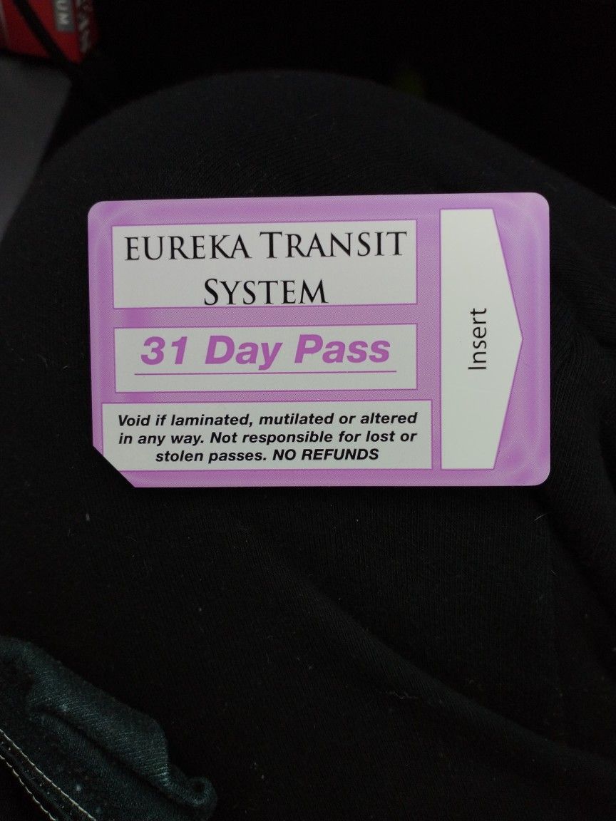 Eureka Bus Passes