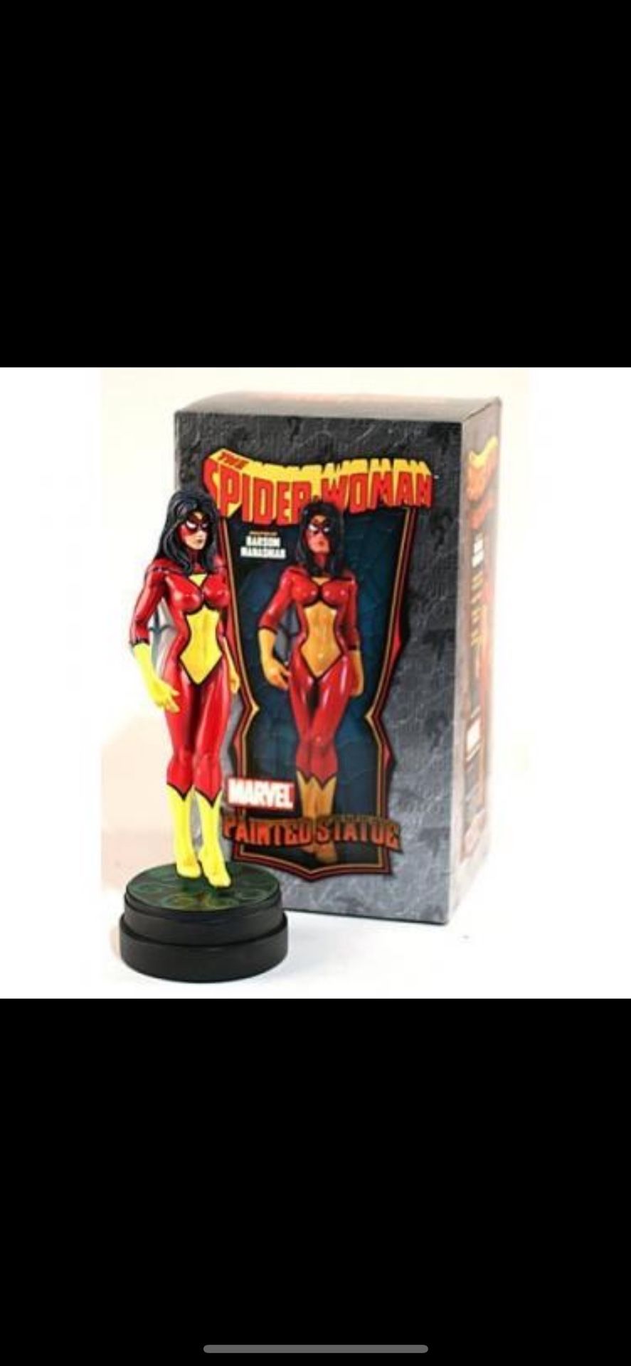 Marvel The Spider Woman painted Statue