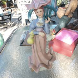 Vintage I.W. Rice Rice Perfume Lamp 