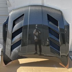 2003 - 2007 Infiniti G35 Coupe VIS Racing AMS Style Carbon Fiber Vented Hood
