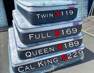 Mattress  ortho, firm, pillow top  and memory foam – Multiple Sizes Available