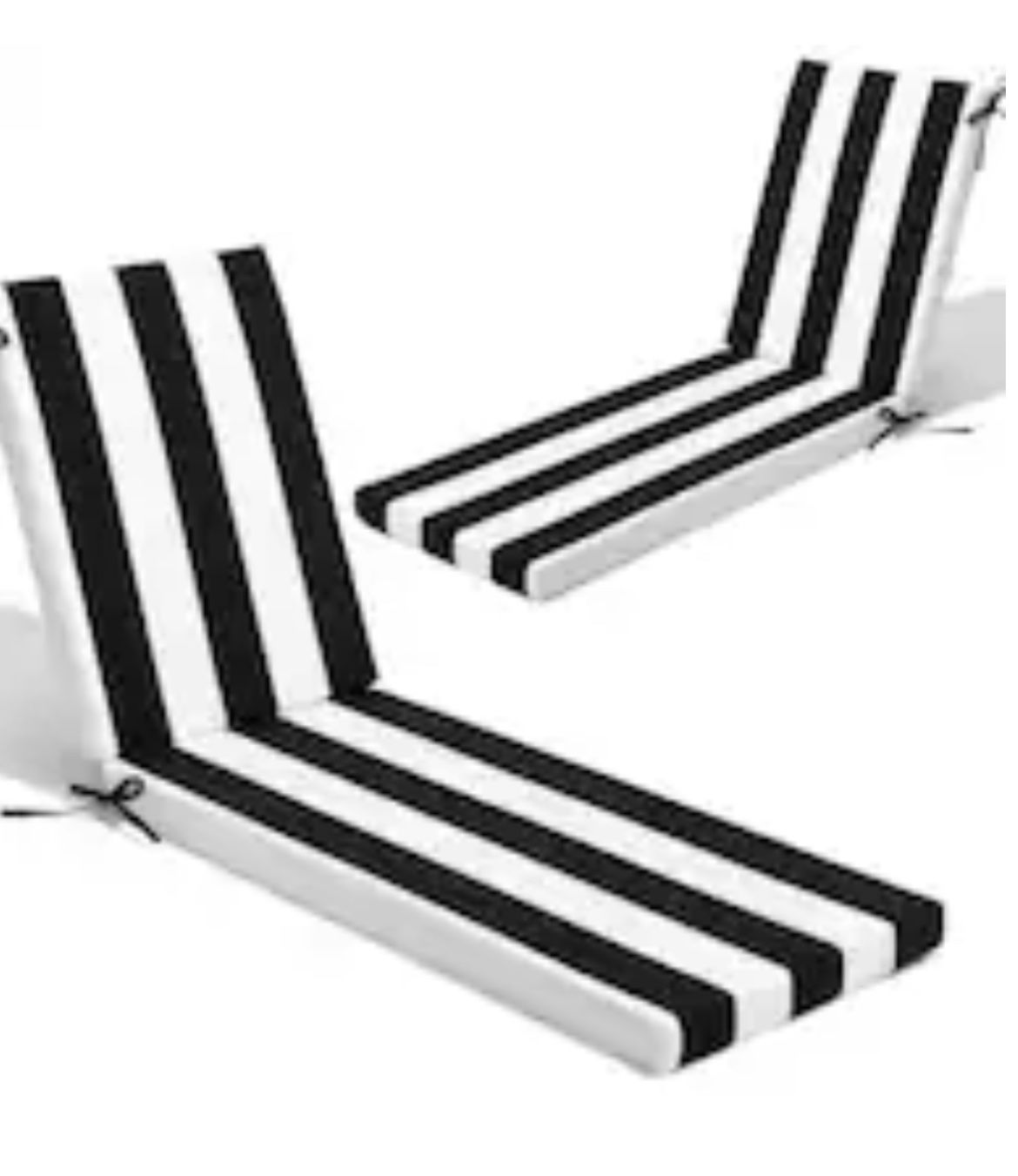 2 Chaise Lounge Cushions Outdoor,