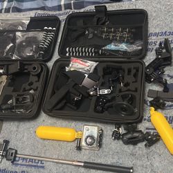 2 Go Pro Cameras And Extras