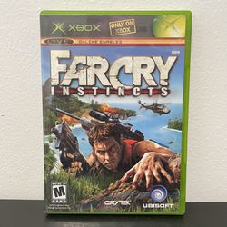 Far Cry Instincts Xbox Original Like New CIB w/ Manual Ubisoft Video Game