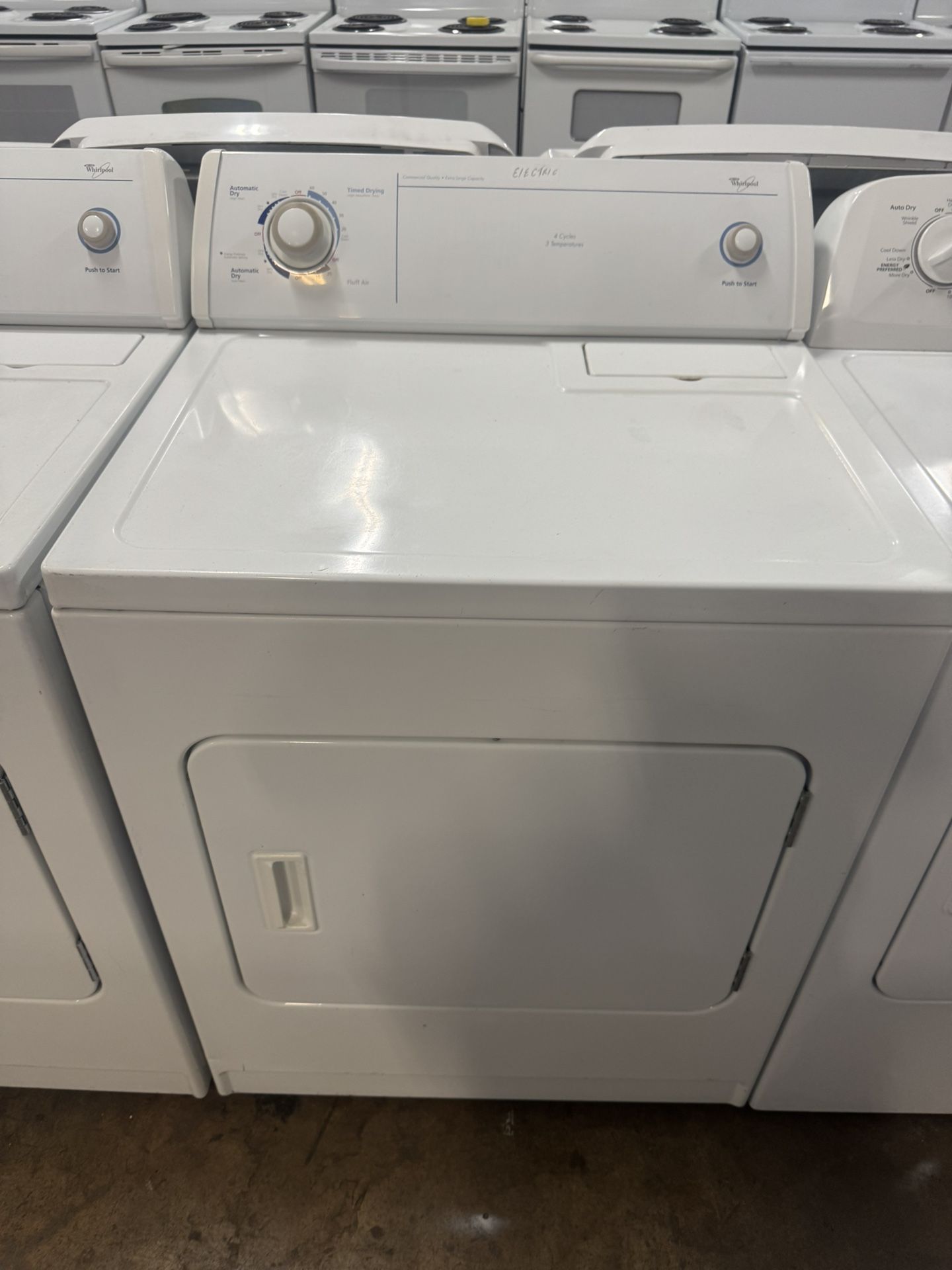 USED WHIRLPOOL ELECTRIC DRYER