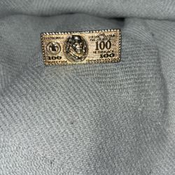 Gold Plated $100 Gold Ring