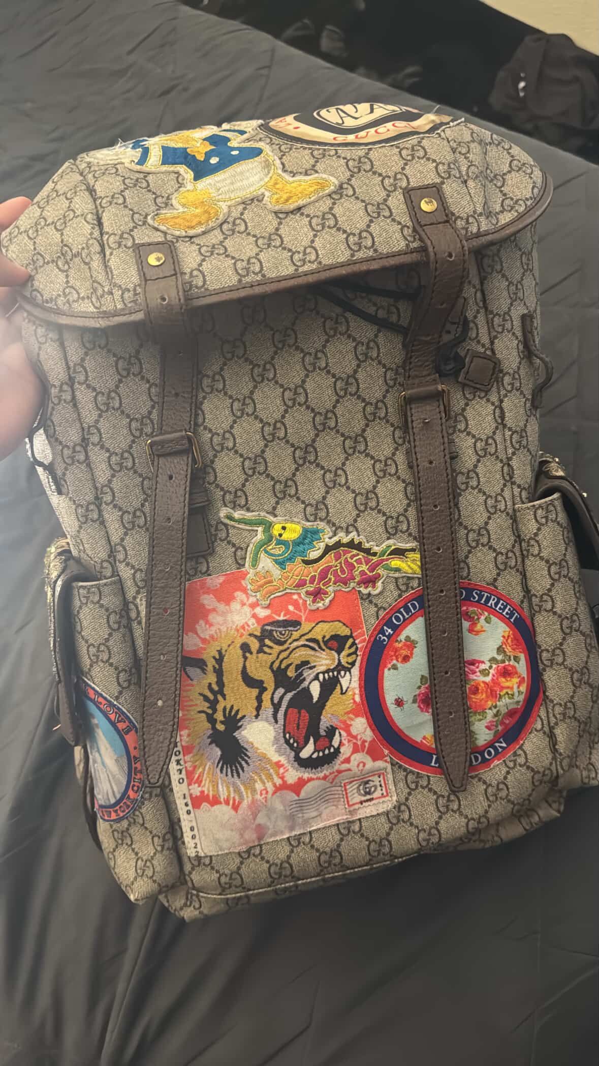 Gucci X Supreme Backpack