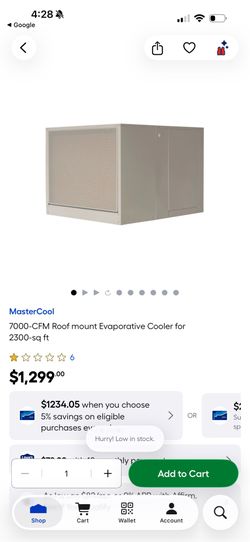 Master cool 7000 brand new