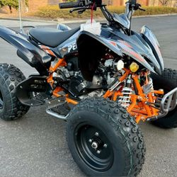 125cc Atv Quad Brand New Automatic Raptor Style Pentora Sport Big Atv For Teens And Adults 