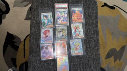 Pokemon trainer set with one Lisa’s appeal grade10