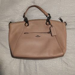 Coach Pink Satchel Purse