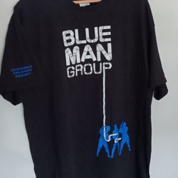 Vintage Blue Man Group Tshirt Size Xl 