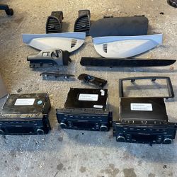 Dodge grand caravan parts trim and radio 