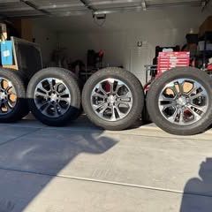 Like New 20” Wheels Chevy, GMC