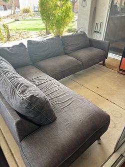 Two Piece Sectional Couch