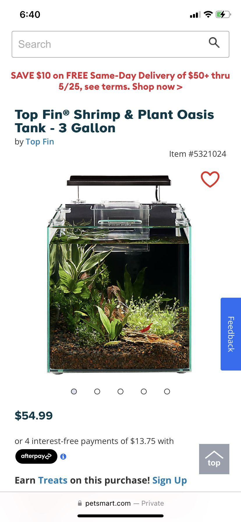 3 Gallon Shrimp/plant Tank