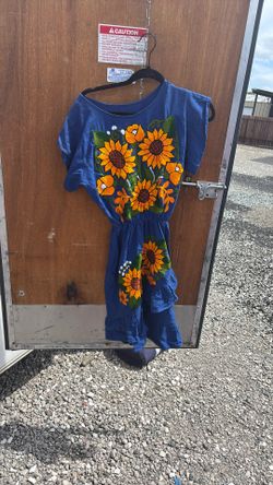 Mexican Embroidered Dress