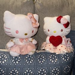 hello Kitty Plushies 