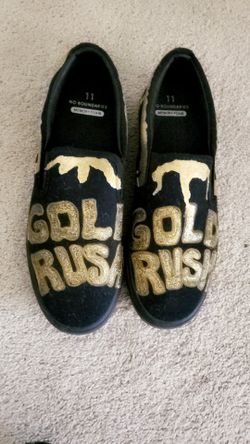 Size 11 Gold Rush Shoes