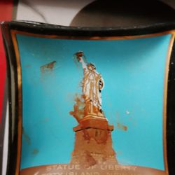 $25 For All! 4 2.5 Inch Painted On Glass Vintage!