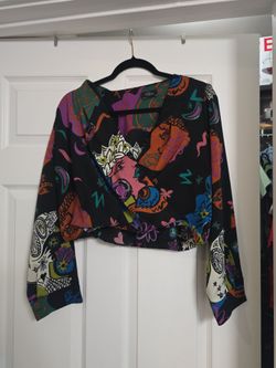 Mult colored crop top