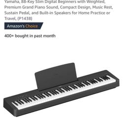 Yamaha Weighted Grand Piano, Stand And Chair