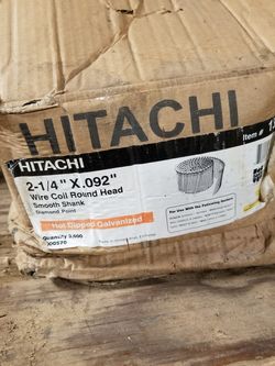 Hitachi coil nails