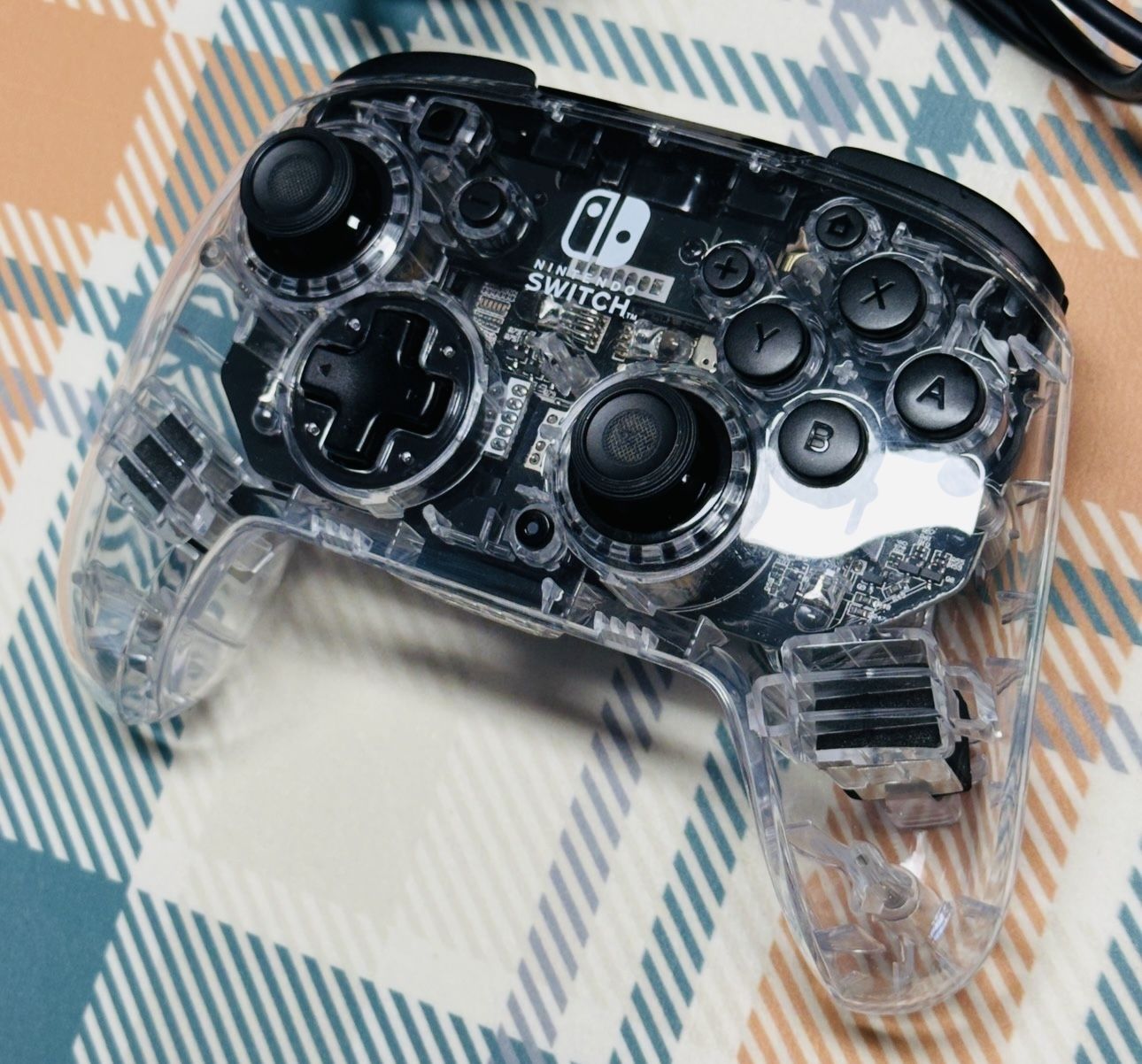 PDP Gaming Afterglow Wireless Pro Controller With Charger Nintendo Switch H1902