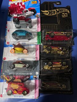 Hot Wheels Die-Cast Car Bundle – 9 Cars