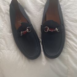 Zapatos  Gucci 9 1/2 color como azul oscuro