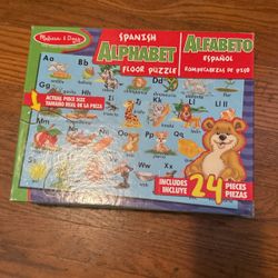 Spanish puzzle, 24 pieces big size