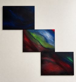 3 Piece Wall Art (Hand Painted)