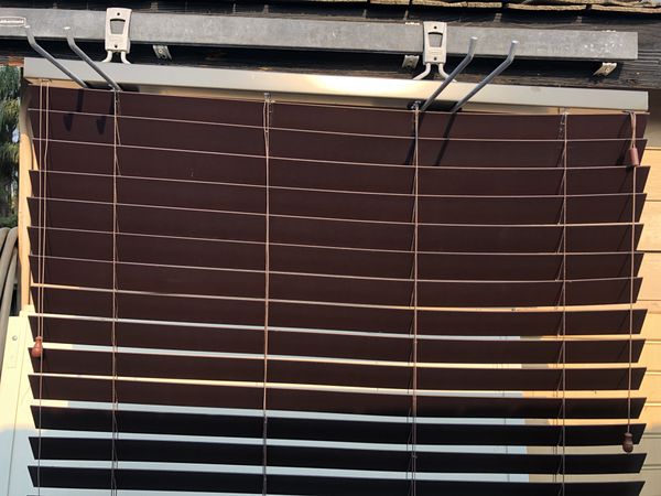 2 Faux Wood Blinds 70 3 8 X58 5 46 1 4x 59 58 Blinds 70 3 8 X58 5 46 1 4x 59 58 22 8x58 35 00 Per Blind For In Bakersfield Ca Offerup