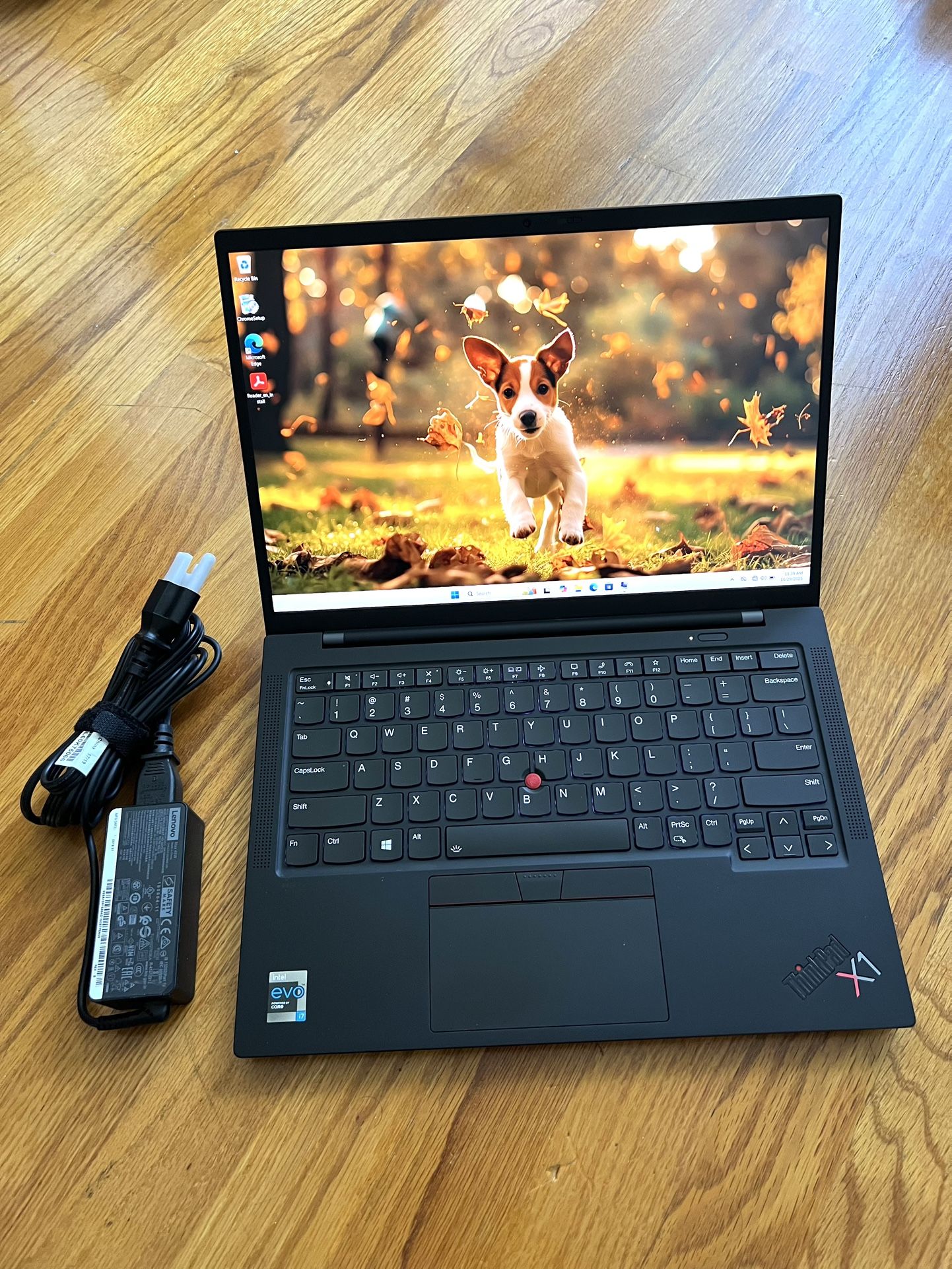 14 inches Lenovo ThinkPad X1 Carbon G9 Laptop Win11 Pro i7 1165G7 @2.8Ghz RAM 16Gb Nvme 512Gb Microsoft Office 