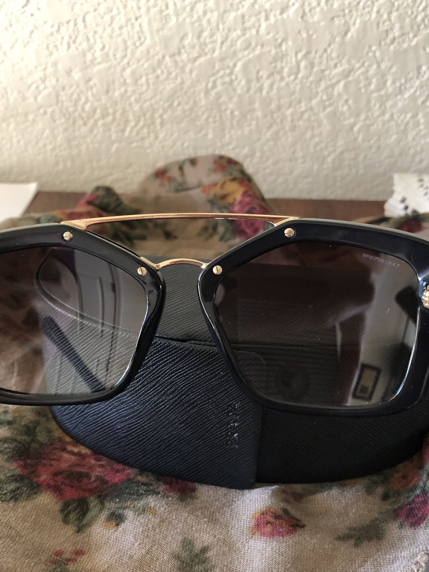 Authentic Prada double bridge Sunglasses