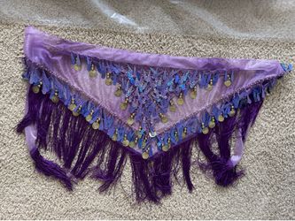 Belly dance hip belt