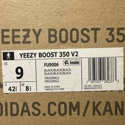 Yeezy Boost 350 V2 Sz9 