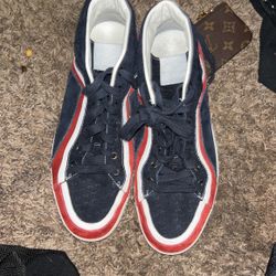 GUCCI Zig Zag High-Top Sneakers