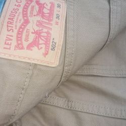 Levi's Men's Khaki Denim