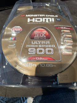 New 35ft Monster HSMI Cable Ultra High Speed 900
