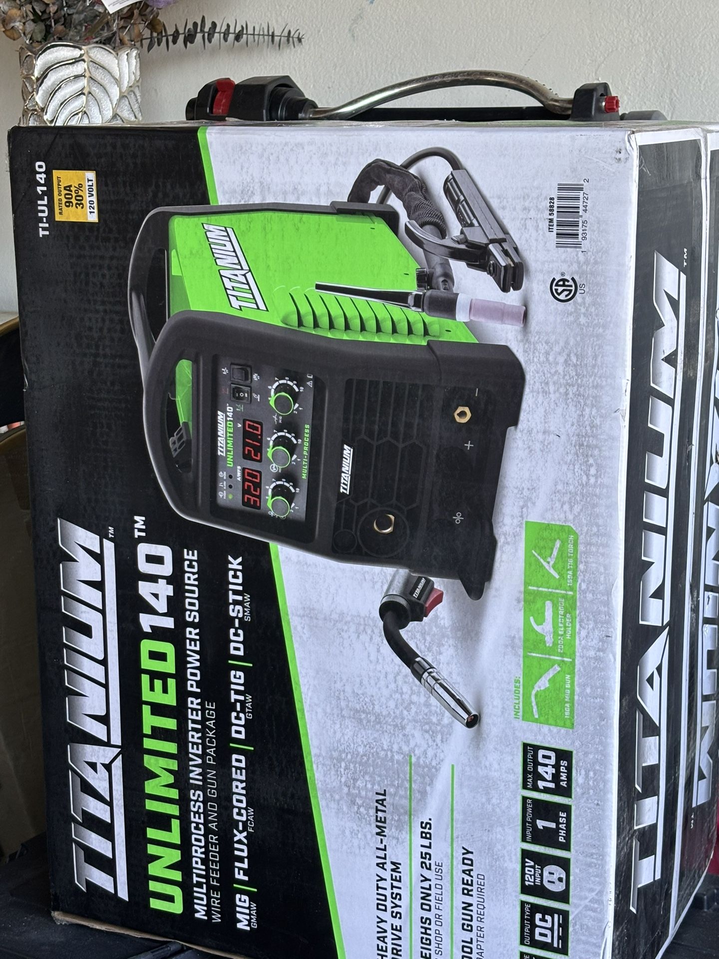 Welder titanium MiG 140 Unlimited