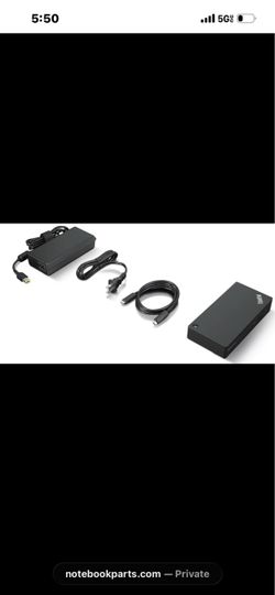 Lenovo ThinkPad USB-C Docking Station with Accessories