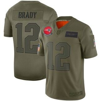 PATRIOTS BRADY SALUTE TO SERVICE JERSEY SIZE SM-3XL STITCHED FIRM PRICE